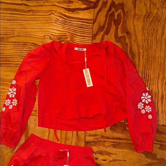 Ciao Lucia Salm Top and Samaya Shorts Set - Picture 2 of 9